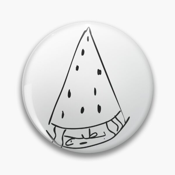 Item preview, badly drawn watermelon / بطيخ designed and sold by the doodle shelf.