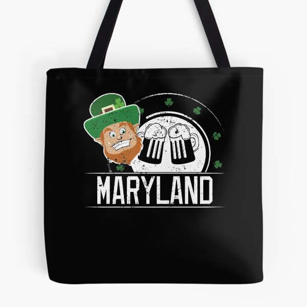 Aperçu de l'œuvre St Pattys Outfit Maryland St Patricks Tshirt Shamrock créée et vendue par shoppzee.