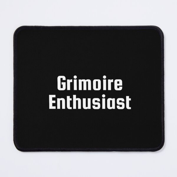 Item preview, Grimoire Enthusiast designed and sold by Ninjacatoff.