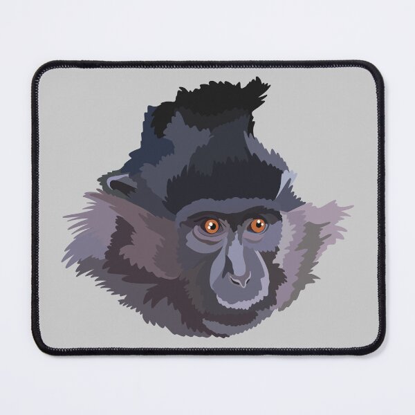 Item preview, B is for Black Crested Mangabey, Black-Crested Mangabey | Primate Keeper Design for Zookeepers & Wildlife Fans designed and sold by PrettylittlepastelUk.