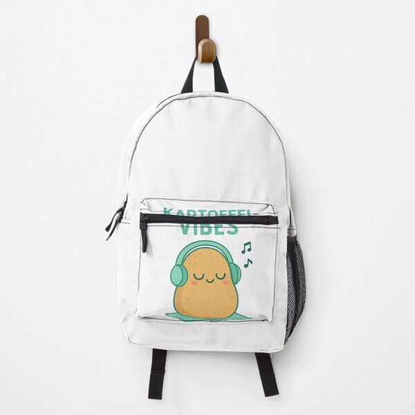 Item preview, Potato Vibes – Chilly Mint Potato with Headphones designed and sold by jelonkaa.