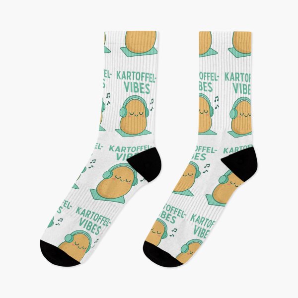Item preview, Potato Vibes – Chilly Mint Potato with Headphones designed and sold by jelonkaa.