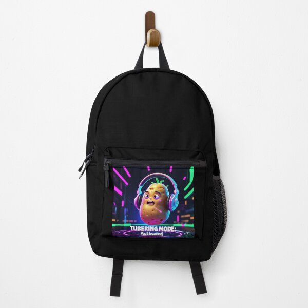 Item preview, Tubering Mode Activated – Funny Kawaii Rave Potato Design designed and sold by jelonkaa.