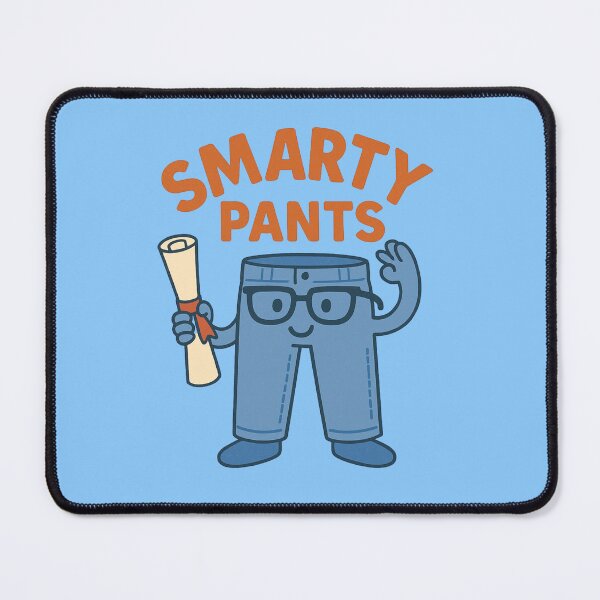 Item preview, Smarty Pants – Graduation-Ready Trousers With Glasses designed and sold by BloomKind.