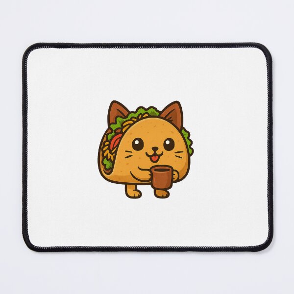 Item preview, Cartoon Taco Cat designed and sold by Art-Tacos.