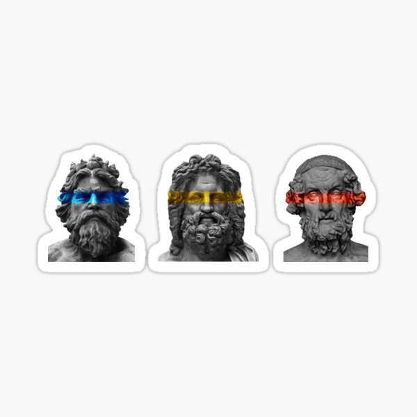 The Three Brothers Sticker