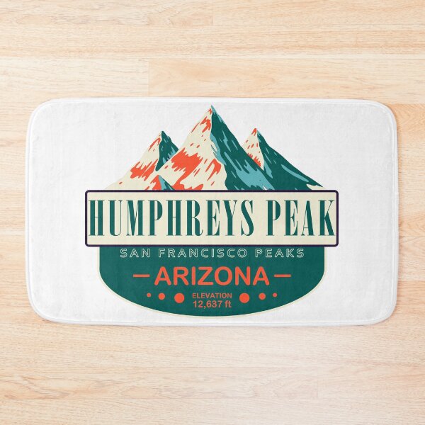 Item preview, Humphreys Peak, San Francisco Peaks, Arizona, Mountain Badge designed and sold by Wanderful-roads.