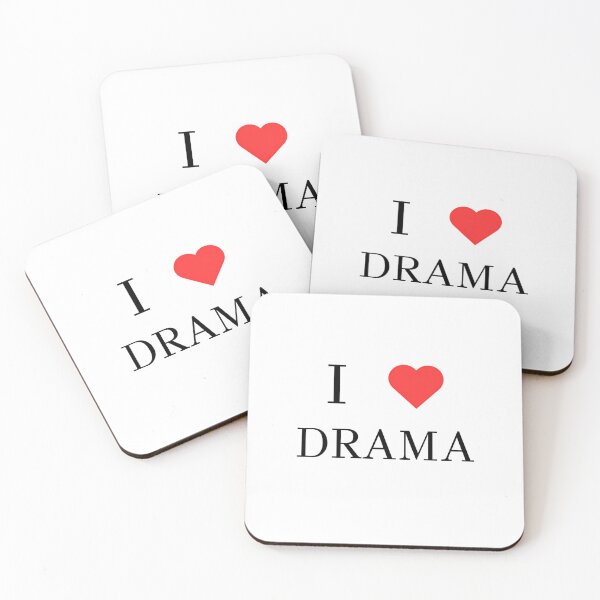Item preview, I ❤️ DRAMA designed and sold by silverowlet.