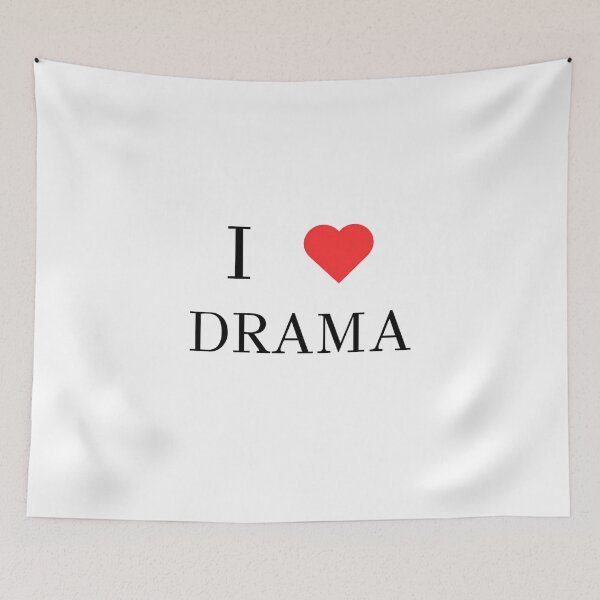 Item preview, I ❤️ DRAMA designed and sold by silverowlet.