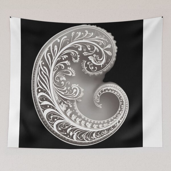 Item preview, Elegant Sanganeri Print with Paisley Motif – Traditional Indian Boho Art Design designed and sold by Haus Of K.