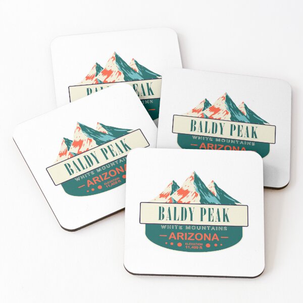 Item preview, Baldy Peak, White Mountains, Arizona, Mountain Badge designed and sold by Wanderful-roads.