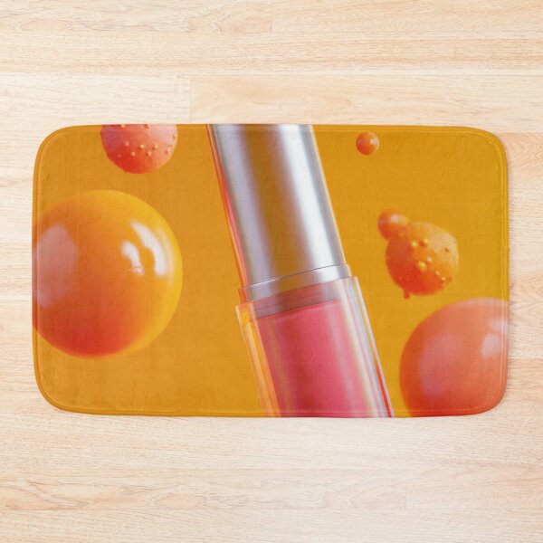 Item preview, Bold lipstick on orange designed and sold by anytka.