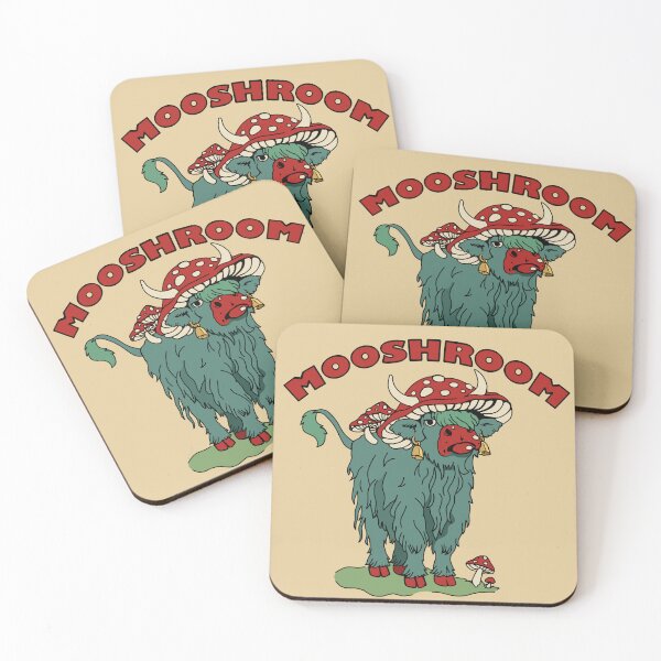 Item preview, Mooshroom designed and sold by RetroFearFinds.