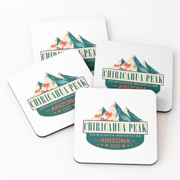 Item preview, Chiricahua Peak, Chiricahua Mountains, Arizona, Mountain Badge designed and sold by Wanderful-roads.