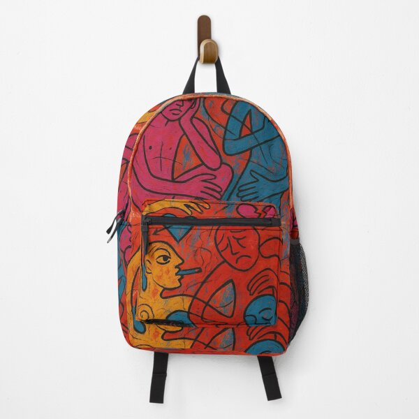 Item preview, Emotional Chaos Expressionist Art designed and sold by weirdfishes123.