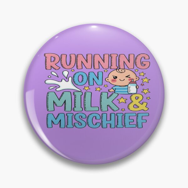 Item preview, Running on Milk & Mischief designed and sold by TodoCraft.