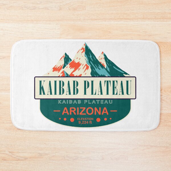 Item preview, Kaibab Plateau high point, Kaibab Plateau, Arizona, Mountain Badge designed and sold by Wanderful-roads.