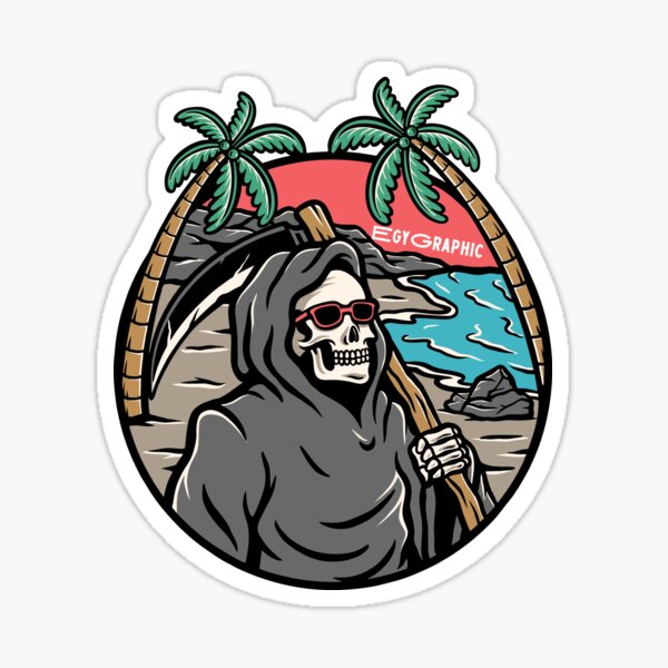 Item preview, Death's Vacation designed and sold by Egy Graphic.