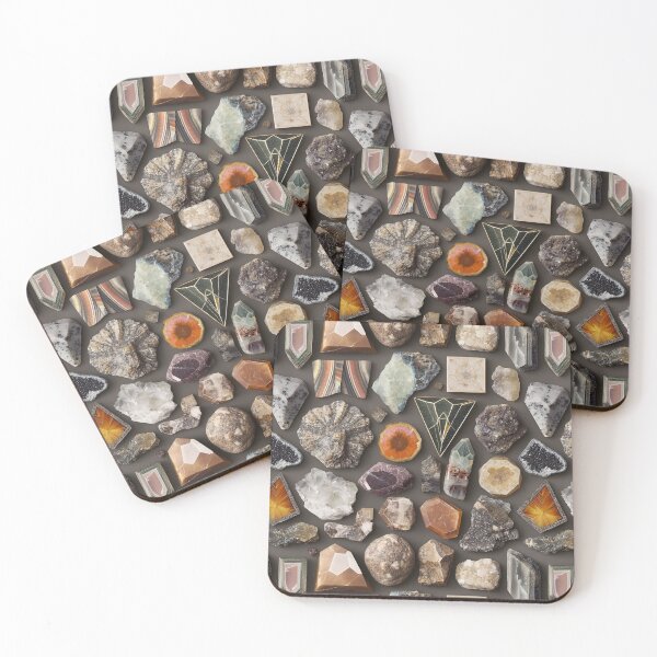 Item preview, mixed gemstone collection in multiple forms designed and sold by EarthenEmbers.