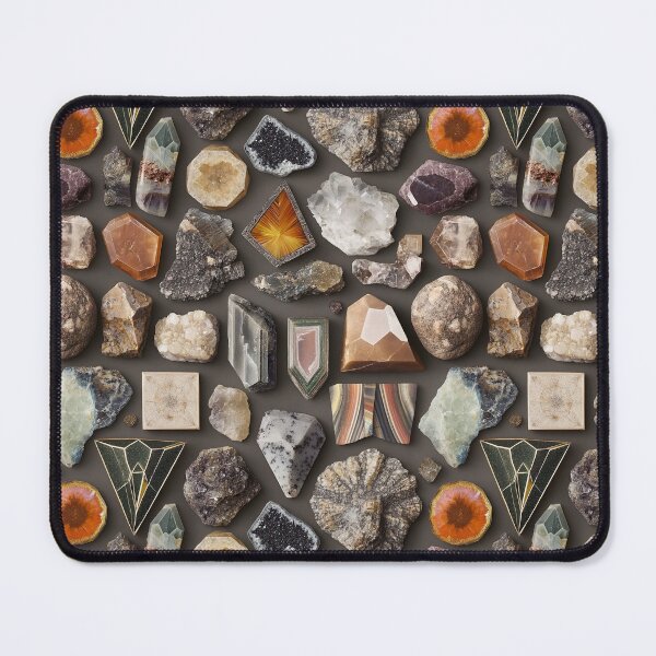 Item preview, mixed gemstone collection in multiple forms designed and sold by EarthenEmbers.