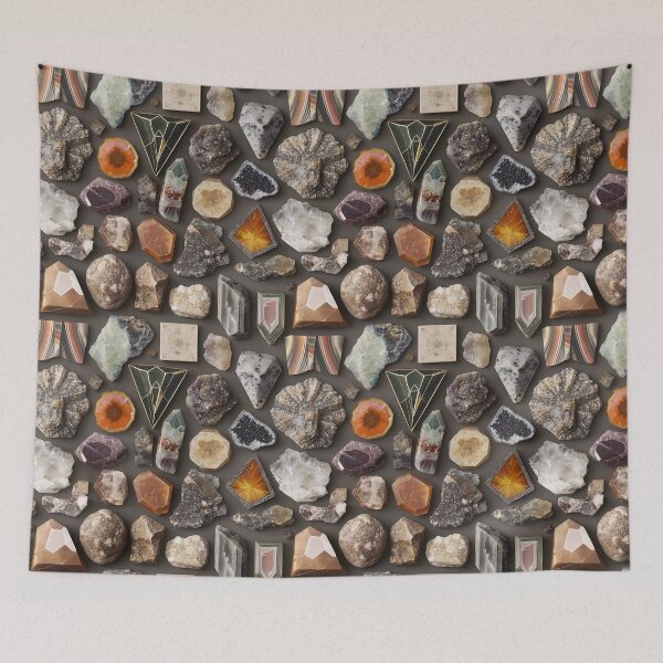 Item preview, mixed gemstone collection in multiple forms designed and sold by EarthenEmbers.