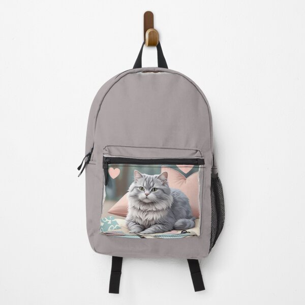 Item preview, Grey Cat with Paper Crafts – DIY Scrapbook Lover Design designed and sold by jelonkaa.