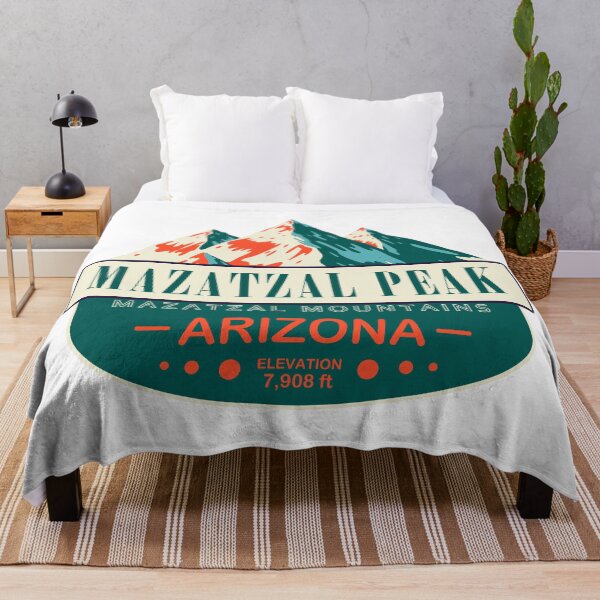 Item preview, Mazatzal Peak, Mazatzal Mountains, Arizona, Mountain Badge designed and sold by Wanderful-roads.