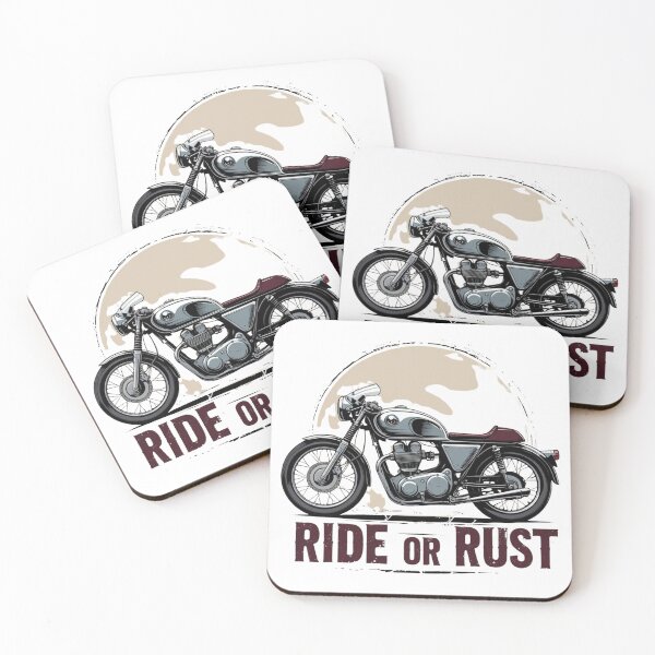 Item preview, Ride or Rust – Vintage Motorcycle Graphic for True Riders designed and sold by jelonkaa.