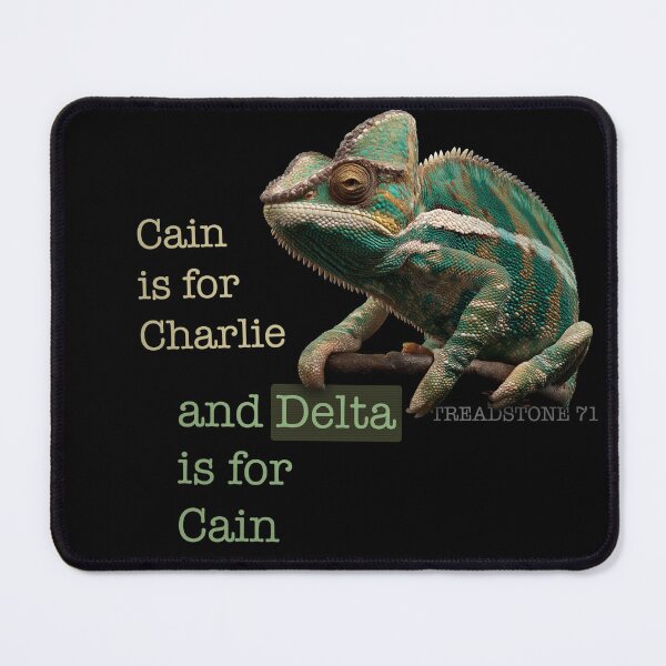 Item preview, Cain is for Charlie, and Delta is for Cain designed and sold by Geek Gobbledygook.