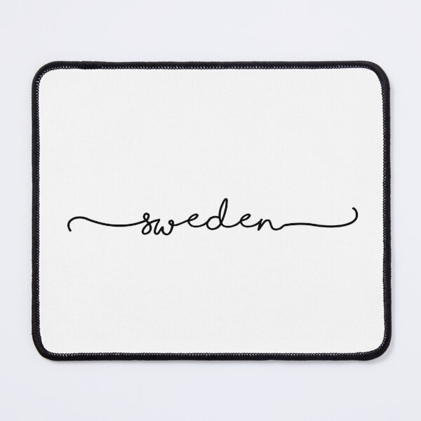 Item preview, Sweden - Cursive Font designed and sold by chosenhomes.