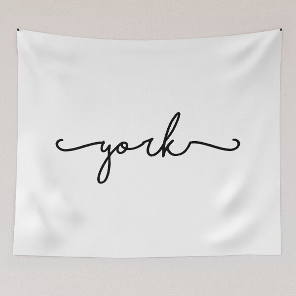 Item preview, York - Cursive Font designed and sold by chosenhomes.