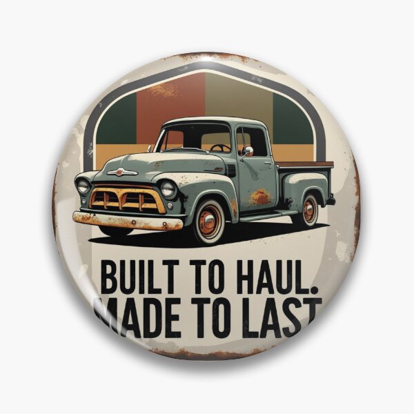 Item preview, Rustic Vintage Pickup – Built to Haul, Made to Last designed and sold by jelonkaa.