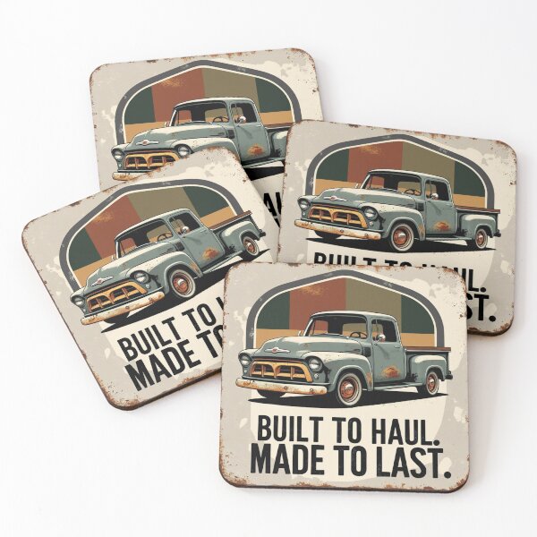 Item preview, Rustic Vintage Pickup – Built to Haul, Made to Last designed and sold by jelonkaa.