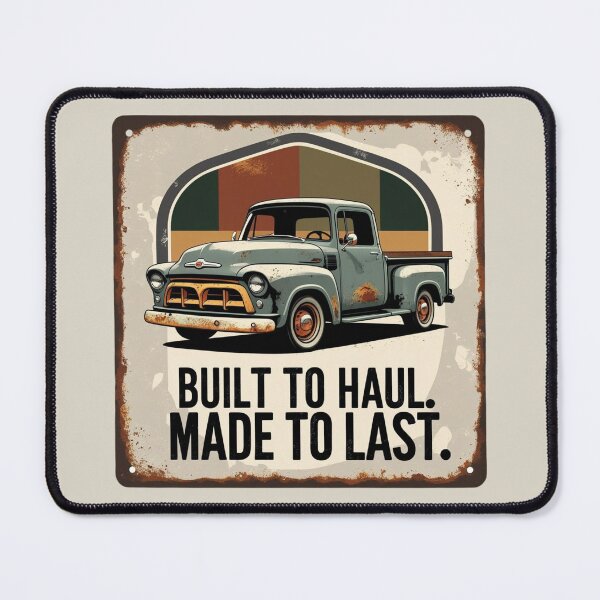 Item preview, Rustic Vintage Pickup – Built to Haul, Made to Last designed and sold by jelonkaa.