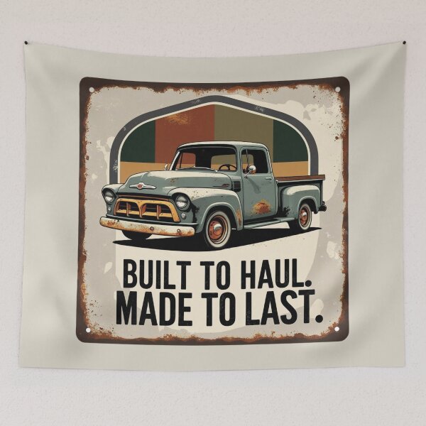 Item preview, Rustic Vintage Pickup – Built to Haul, Made to Last designed and sold by jelonkaa.