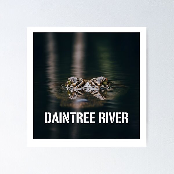 Item preview, The Daintree River's Eye: A Mysterious and Powerful Artwork designed and sold by Digital Dreams Arts.