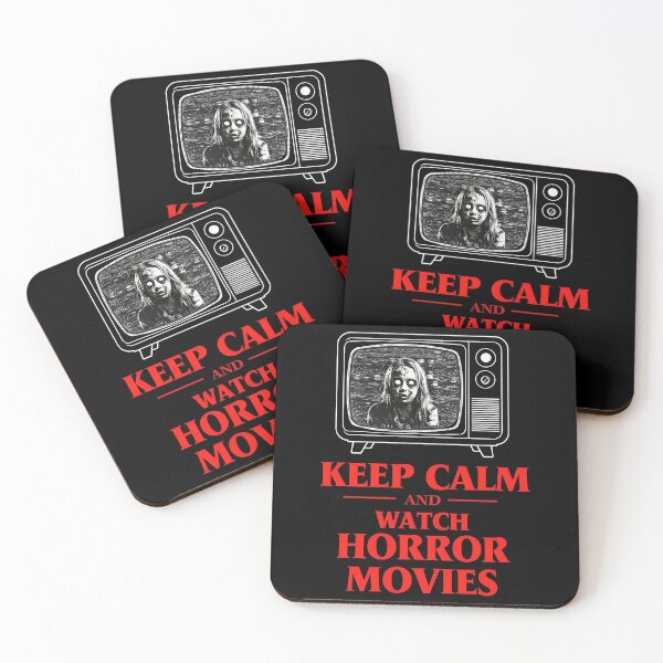 Item preview, Zombie Girl - Keep Calm and Watch Horror Movies designed and sold by NightTimeJ.