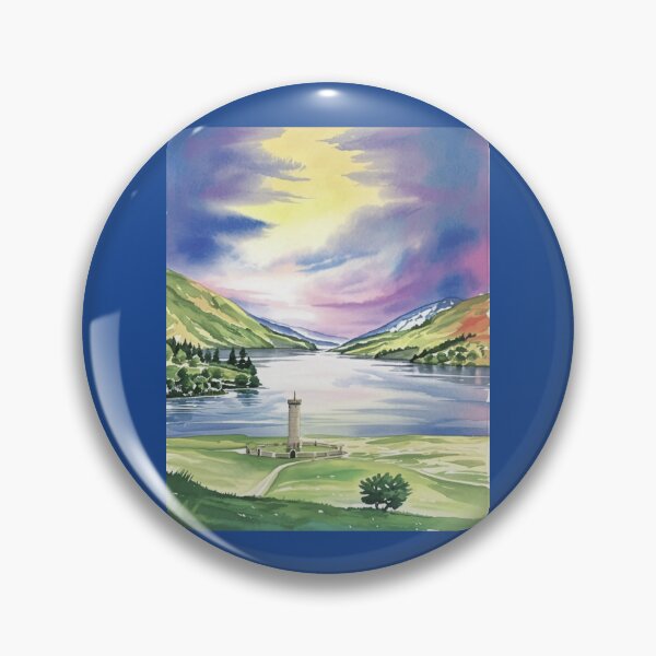 Item preview, Jacobite monument, scotland（watercolour + AI） designed and sold by artsmeow.