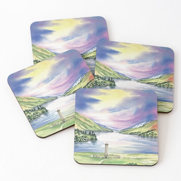 Item preview, Jacobite monument, scotland（watercolour + AI） designed and sold by artsmeow.