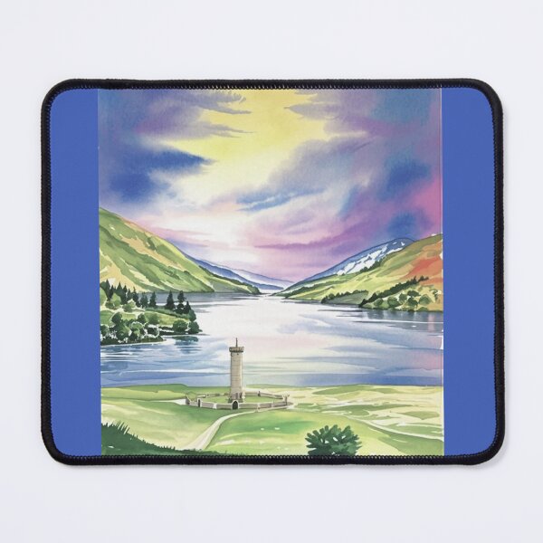 Item preview, Jacobite monument, scotland（watercolour + AI） designed and sold by artsmeow.