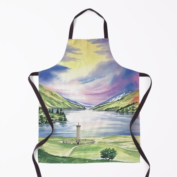 Item preview, Jacobite monument, scotland(watercolour + AI) designed and sold by artsmeow.
