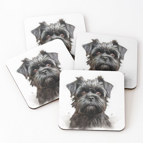 Item preview, Adorable Affenpinscher Portrait – Perfect Gift for Dog Lovers designed and sold by Tken-by-ASH.