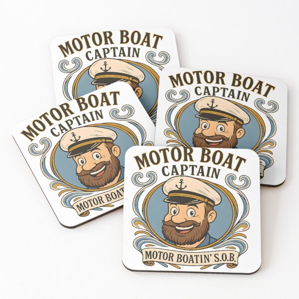 Item preview, Motorboat captain designed and sold by LinconZ.