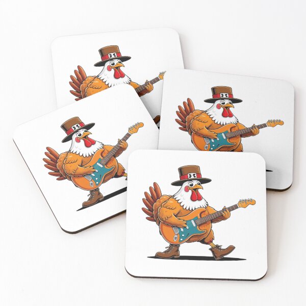 Item preview, Pollo Rockero – Unlimited Music and Fun designed and sold by StormArte.