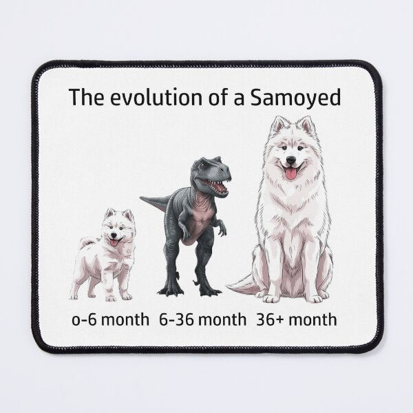 Item preview, The Evolution of a Samoyed designed and sold by Ranout.