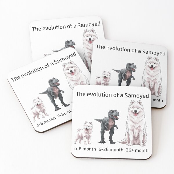 Item preview, The Evolution of a Samoyed designed and sold by Ranout.