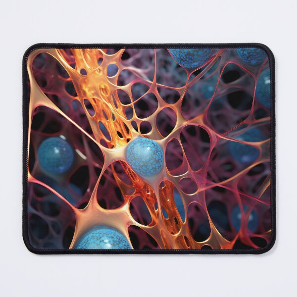 Item preview, Vibrant cell abstraction designed and sold by anytka.