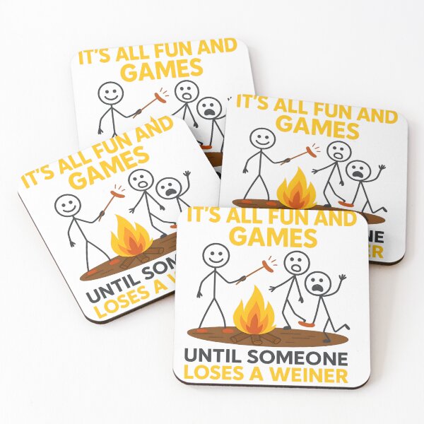 Item preview, Is all fun and games until someone loses their wiener  designed and sold by LinconZ.