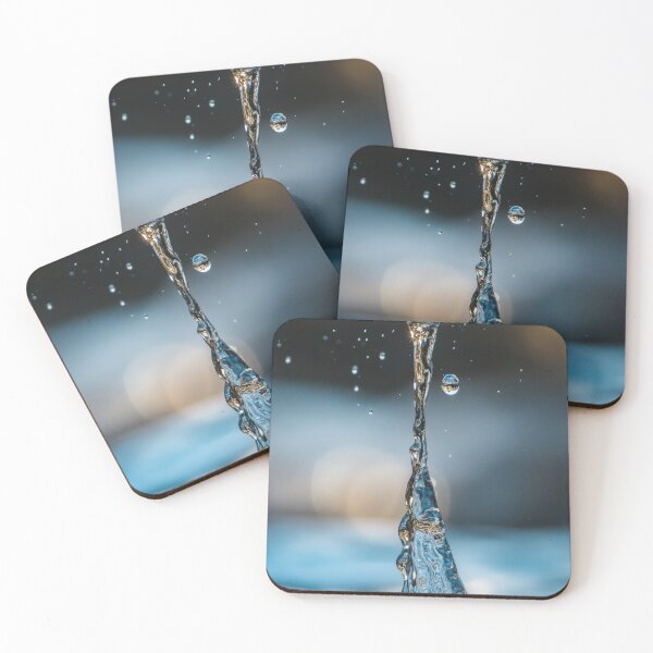 Item preview, Water droplet ripples surface designed and sold by anytka.