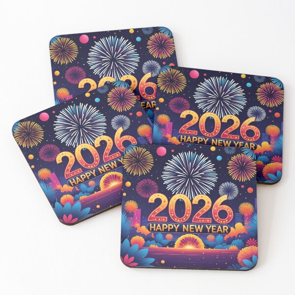 Item preview, Happy New Year 2026 – Festive Celebration Design by Ditstyle designed and sold by Ditstyle.